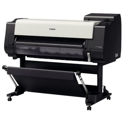 Großformatdrucker imagePrograf TX-3100, DIN A0, 91,4 cm, Randlos Druck (nur Rolle), 5 Tinten (je 1x MBK,BK,C,M,Y), Druckgeschwindigkeit: A0 - 1:04 Minute, 2400 x 1200 dpi, 128 GB Speicher, Druckersprache: HP-GL/2, HP RTL, PDF, JPEG, USB, LAN, WLAN.