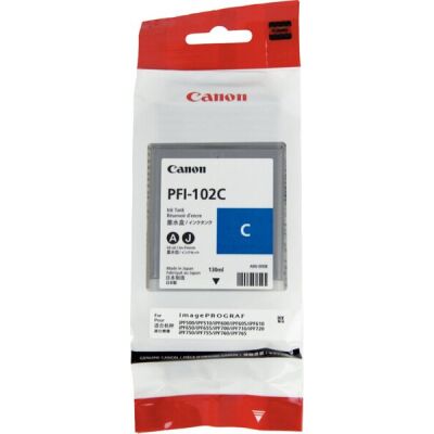 Tinte PFI-102C, cyan für iPF500,iPF600,iPF700,iP710,iPF720,
