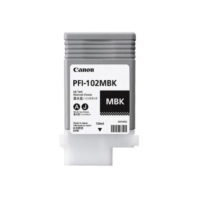 Tinte PFI-102MBK, mattschwarz für iPF500,iPF600,iPF700,iP710,iPF720,