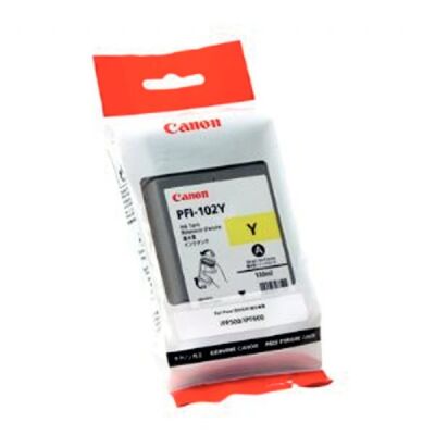 Tinte PFI-102Y, yellow für iPF500,iPF600,iPF700,iP710,iPF720,