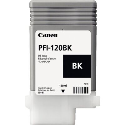 Tinte PFI-120BK, schwarz, für iPF TM200, TM205, TM300, TM305 Inhalt: 130ml