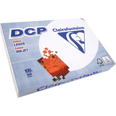 DCP Kopierpapier, DIN A3, 100g/qm, für Vollfarbdrucke, satiniert, weiß, Weißegrad: 170 CIE, Packung à 500 Blatt