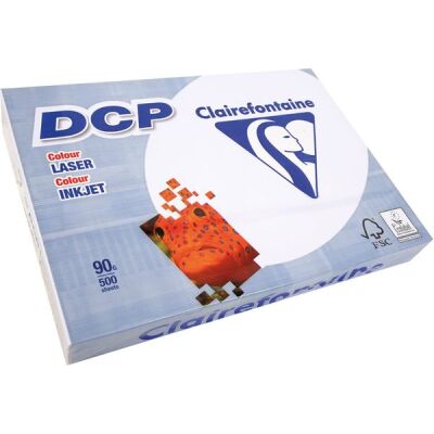 DCP Kopierpapier, DIN A3, 90g/qm, für Vollfarbdrucke, satiniert, weiß, Weißegrad: 170 CIE, Packung à 500 Blatt