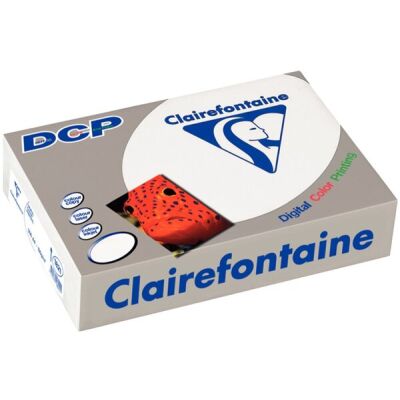 DCP Kopierpapier, DIN A4, 120g/qm, für Vollfarbdrucke, satiniert, weiß, Weißegrad: 170 CIE, Packung à 250 Blatt