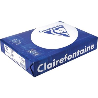 Clairalfa Kopierpapier, DIN A4, 160g/qm, weiß, Weißegrad: 170 CIE, Packung à 250 Blatt