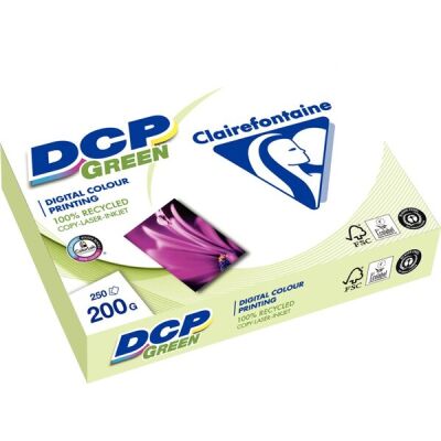 DCP Green Kopierpapier, DIN A4, 200g/qm, weiß, Weißegrad: 135 CIE, Packung à 250 Blat