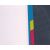 Konferenzblock A4, kariert, 80 Blatt, mit starkem Deckel, 4-fach Lochung, 4-farbigem Rand, keine Farbwahl möglich