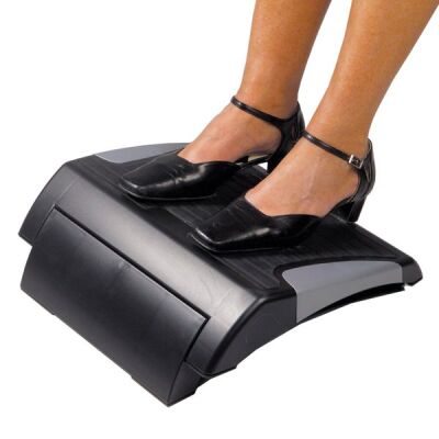 Fußstütze Addit 513 schwarz höhenverstellbar von 79 bis 111mm