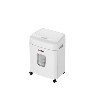 Aktenvernichter 35090 ShredMATIC® 90, 90 Blatt (80g/qm), 4 x 12 mm Partikel-Schnitt, Auffangvolumen 23 Liter, automatische Start-Stop-Funktion, Vorlauf- und Rücklauffunktion, Sicherheitsstufe P-4, Maße (H x B x T): 506 x 367 x 263 mm.