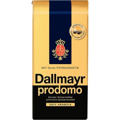 Dallmayr prodomo Kaffee 500g Packung 100 % Arabica, ganze Bohnen