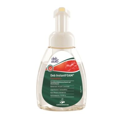 Schaum-Handdesinfektion Deb Instant FOAM Complete, 250 ml, Pumpflasche
