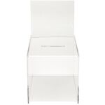 Vorschlag/Spende-Box mit Infoschild für A4...