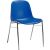 Besucherstuhl mit Chromgestell ergonomische Sitzschale