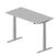 Sitz-/Stehschreibtisch Lichtgrau Modell: Comfort
