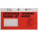 UNIPACK Begleitpapiertasche DIN Lang, mit Druck,...