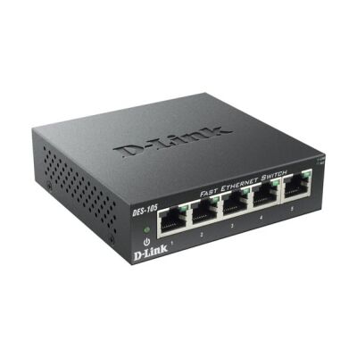 5-Port Layer2 Fast Ethernet Switch 5x 10/100Mbit/s TP (RJ-45) Ethernet