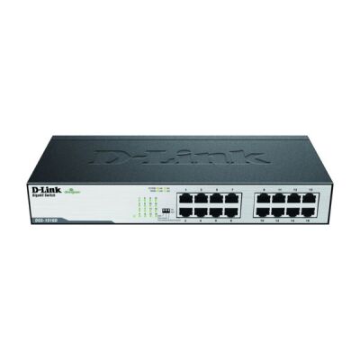 16-Port Layer2 Gigabit Switch 16x 10/100/1000Mbit/s TP (RJ-45) Port