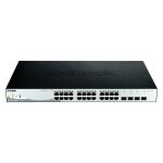 28-Port Layer2 Gigabit Smart Managed Switch, 24x...