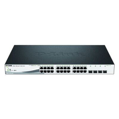 28-Port Layer2 Gigabit Smart Managed Switch, 24x 10/100/1000Mbit/s TP