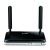 4G LTE Router 150 Mbit/s Download 50 Mbit/s Upload 4x 10/100 Mbit/s LAN Port, 1x WAN Port Wireless N300 (2,4GHz), WPA/WPA2 externe abnehmbare LTE Antennen (SMA).