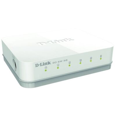 5-Port Gigabit Easy Desktop Switch, GO-SW-5G