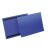 Magnetische Kennzeichnungstasche A4 quer, blau, Außenformat: 311x225mm