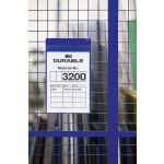 Neodym-Magnettasche A4 quer blau PP Außenformat:...