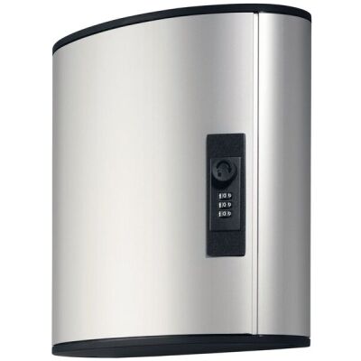 Schlüsselkasten KEY BOX 18 ALu-Optik, Zahlenschloss