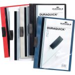 Klemmmappe für 20 Blatt blau Duraquick