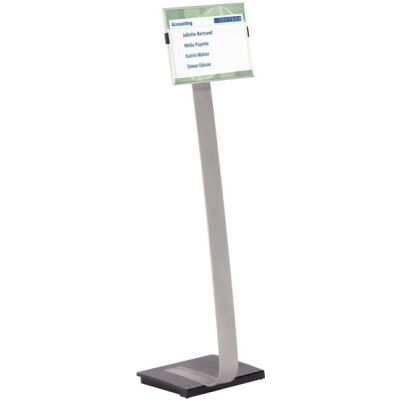 Repräsentativer Bodenständer mit Infotafel A4 Aus Aluminium 1,18m