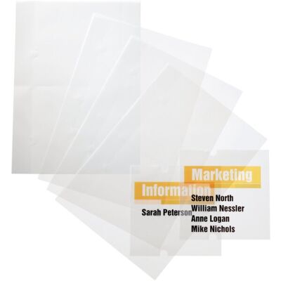 EDV-beschriftbare Folien für CRYSTAL SIGN DUR4821