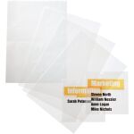 EDV-beschriftbare Folien für CRYSTAL SIGN DUR4821