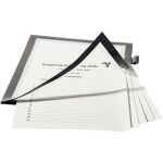 DURAFRAME NOTE, A4, silber, direkte Beschriftung...