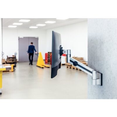 Monitor Halterung mit Arm für 1 Monitor, Wandhalterung, für 21 - 27 Zoll, 3 - 8 kg, Maße: 290 x 350 x 120 mm (BxHxT)