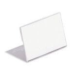 Tischnamensschild 61 x 150 mm L-Aufsteller aus glasklarem...