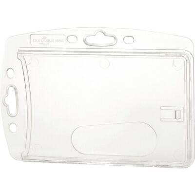 Hartbox für einen Betriebsausweis (ohne Befestigung) mit Daumen-