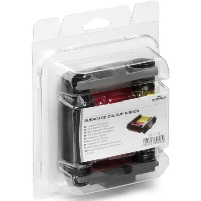 Duracard Colour Farbband f. ID 300 Zum Bedrucken von 100 Karten