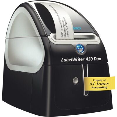 Labelwriter DYMO 450 Duo blau/graumetallic,elegantes Design