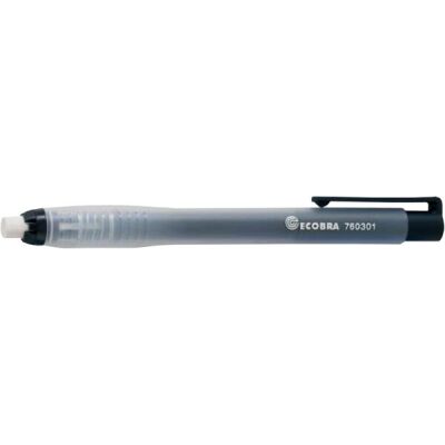 Ecobra Radierstift nachfüllbar transparent schwarz # 760301