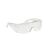 Ecobra Schutzbrille Universal, Einscheiben, 2 mm Bügelbrille, mit uneingeschränkter Seitenwahrnehmung, als Überbrille einsetzbar
