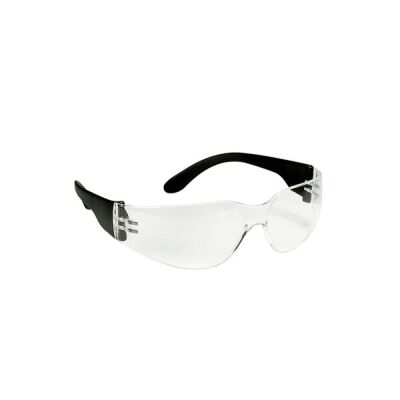 Ecobra Schutzbrille Standard, sportliche einscheiben Schutzbrille, hochwertige Antifog-Sichtscheiben, rahmenloses Design, auch für kleine Kopfgrößen geeignet