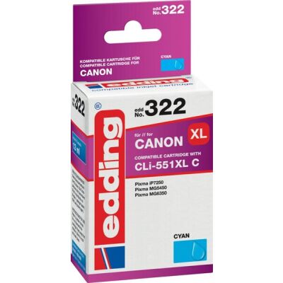 Edding Tinte 322 Canon CLI-551XL