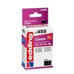 Edding Druckerpatrone 458 Canon 571XL photo schwarz,...