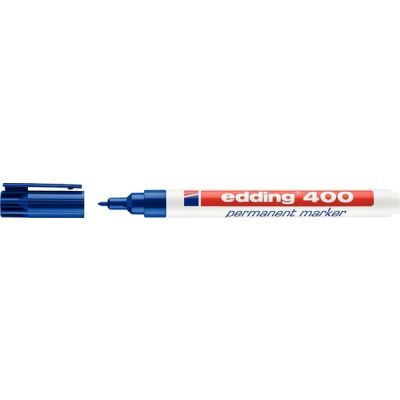 Marker 400 Rund 1mm blau nachfüllbar mit edding T 25