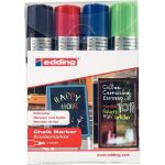 Window Marker 4090, 4er Etui schwarz, rot, blau,...