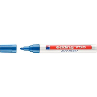 Marker Lack 750 Rund 2-4mm blau