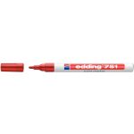 Marker Lack 751 Rund 1-2mm rot