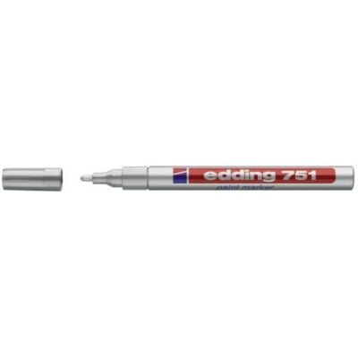 Marker Lack 751 Rund 1-2mm silber