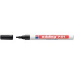 Marker Lack 751 Rund 1-2mm schwarz