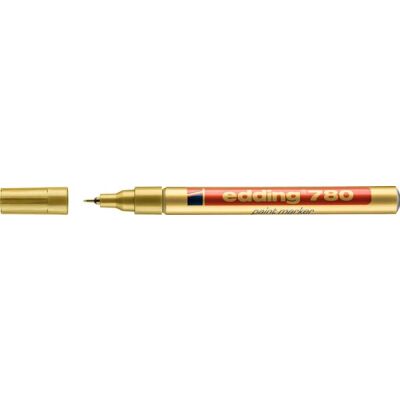 Marker Lack 780 Rund 0,8mm gold